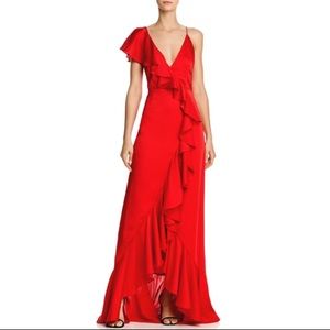 NWT JILL STUART STUNNING RED FORMAL DRESS GOWN
